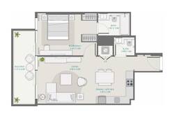 1 bedroom apartment